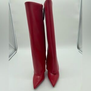 INC International Concepts Red Heeled Boots
